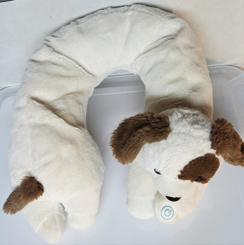 Health Touch Vibrating Massage Dog Neck Pillow